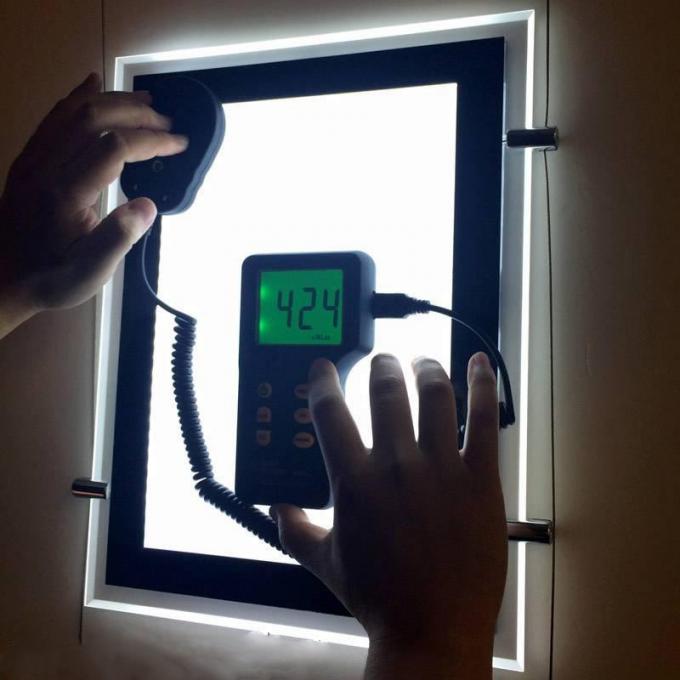 Do diodo emissor de luz acrílico da caixa leve/janela do diodo emissor de luz de Real Estate o bolso da luz indica pequeno