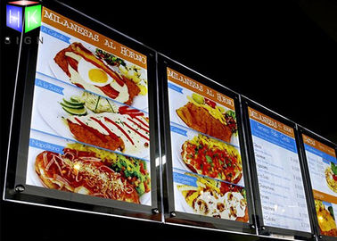 China Placa de cristal do menu do diodo emissor de luz da propaganda, caixa leve Backlit 24 x 36 da placa do menu fornecedor