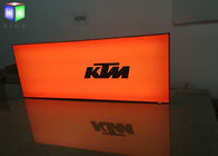 China 2 cartaz iluminado da tela do diodo emissor de luz Lightbox exposição impermeável lateral Frameless empresa