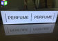 Quadro iluminado Frameless do cartaz da caixa leve do diodo emissor de luz do alumínio para o sinal do perfume fornecedor