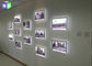 Exposições fixadas na parede frente e verso da janela da luz do diodo emissor de luz para agentes imobiliários fornecedor