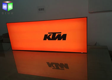 China 2 cartaz iluminado da tela do diodo emissor de luz Lightbox exposição impermeável lateral Frameless fábrica