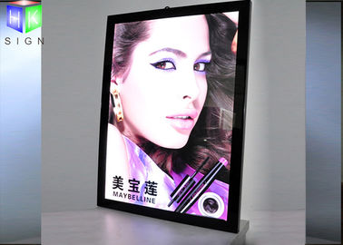 China A caixa leve do quadro Slimline do cartaz magnética abre o acrílico da importação com 4mm LGP fornecedor